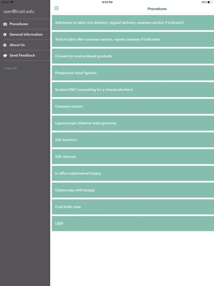 Скриншоты Informed Consent and Dictation iPad 