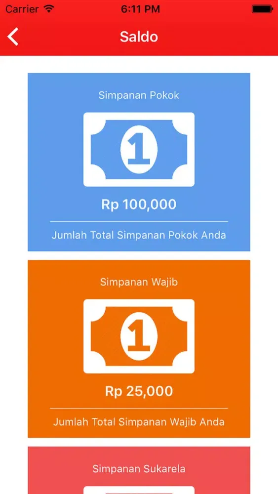 Koperasi Garudayaksa Nusantara应用截图