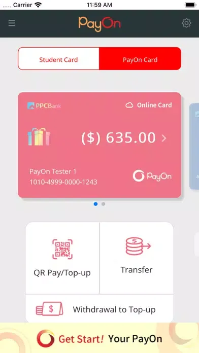 BBU Card by PayOn Screenshots