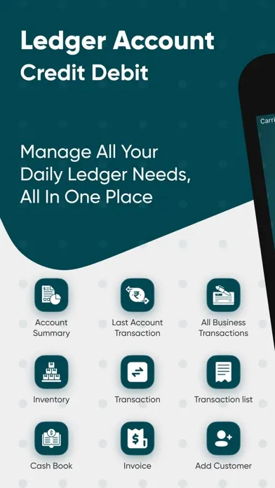 Zrzuty ekranu Khatabook - Credit Ledger Book