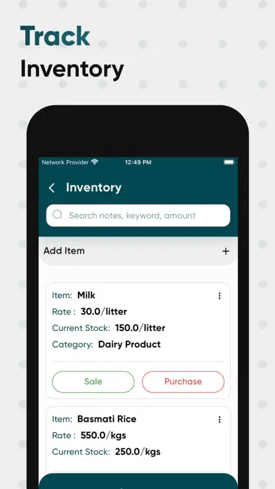 Zrzuty ekranu Khatabook - Credit Ledger Book