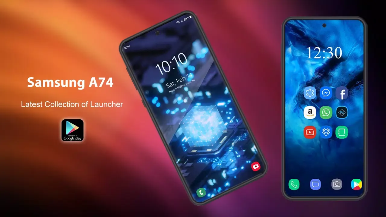 Themes for Samsung A74 Screenshots