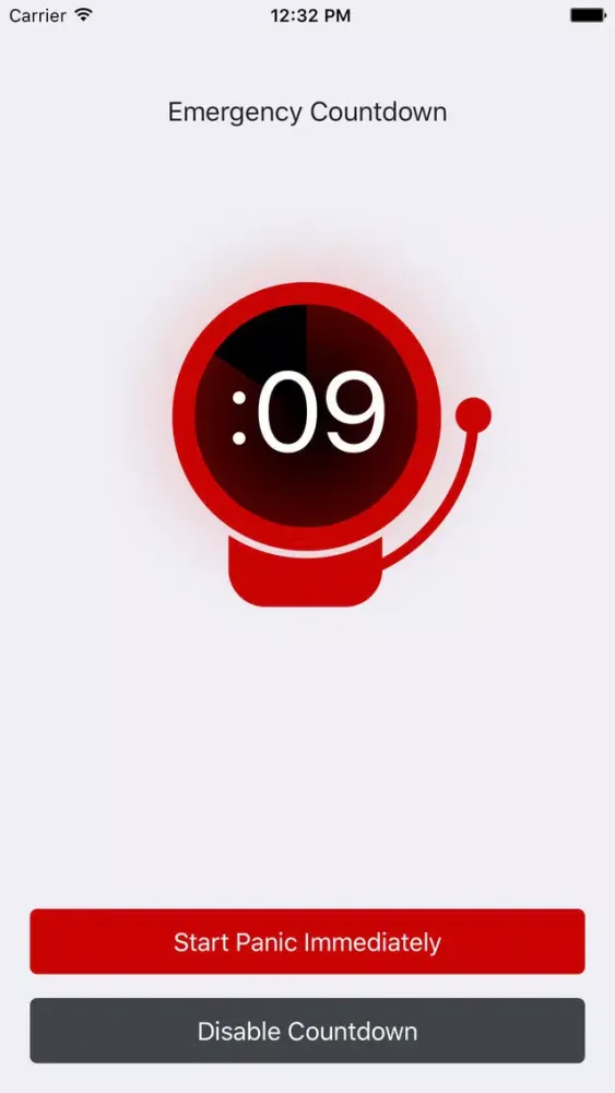 Captures d'écran de Panic Button (Emergency Locator)