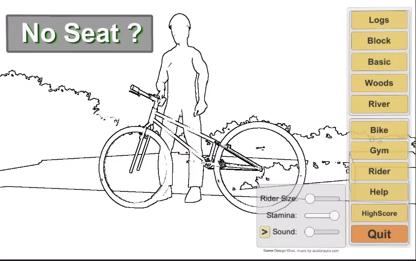 Ảnh chụp màn hình của No Seat? - Real Trial Biking 2