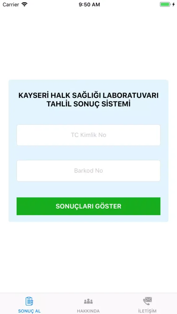 Captures d'écran de KHSL Lab. Sonuç
