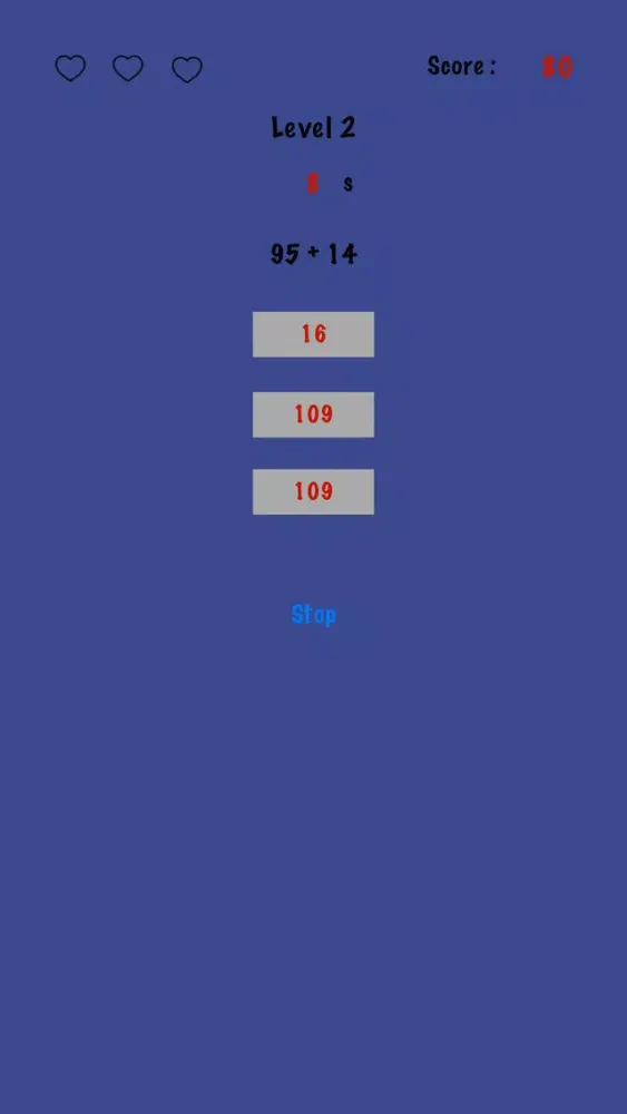 Math Test Speed 스크린샷