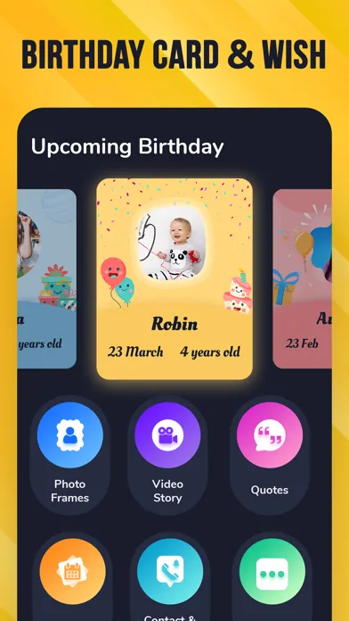 Happy Birthday Wishes & Cards应用截图
