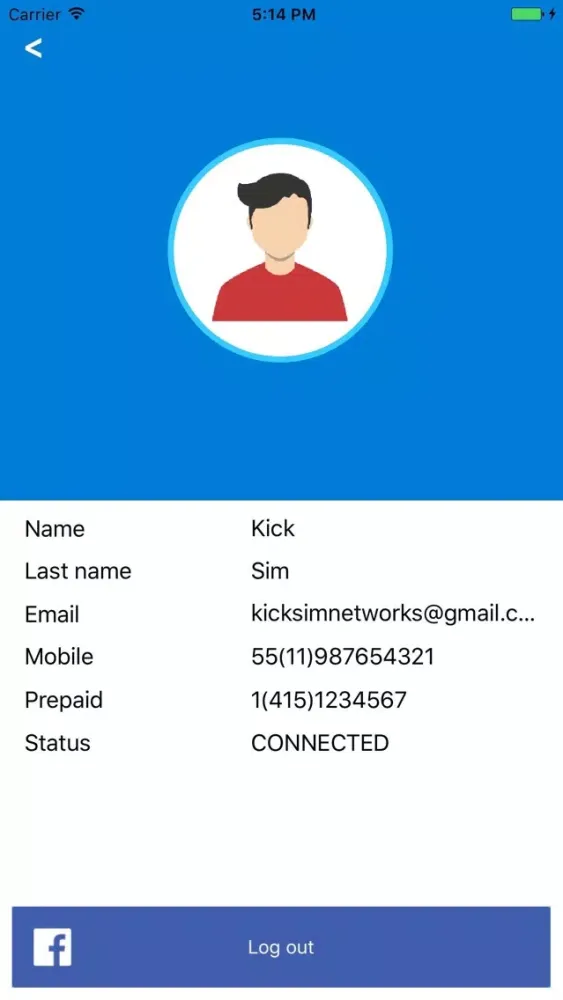 Capturas de pantalla de KickSIM Mobile roaming for all
