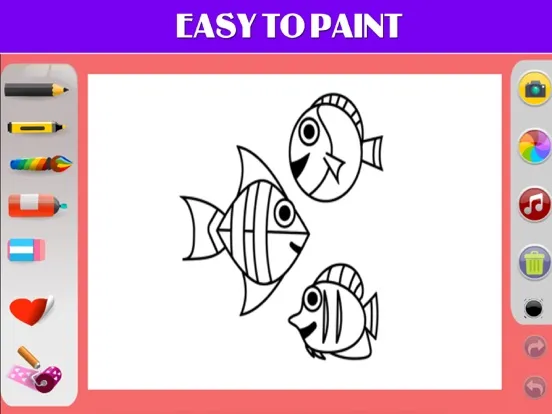 Color Book: Kids Paint iPad  Screenshots