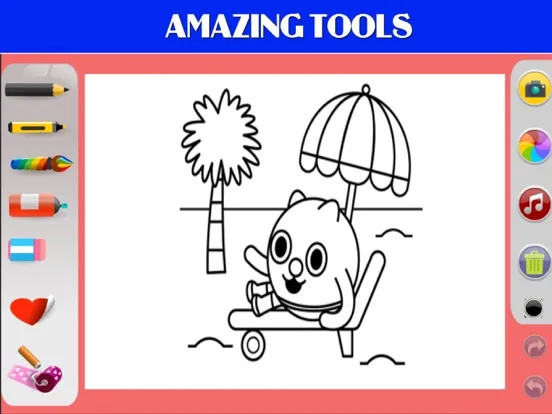 Color Book: Kids Paint iPad  Screenshots