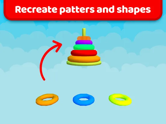 3D Baby Blocks Train games IXL iPad 應用截圖