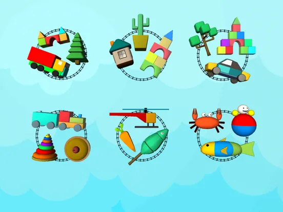 3D Baby Blocks Train games IXL iPad 應用截圖