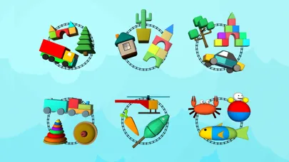 3D Baby Blocks Train games IXL應用截圖