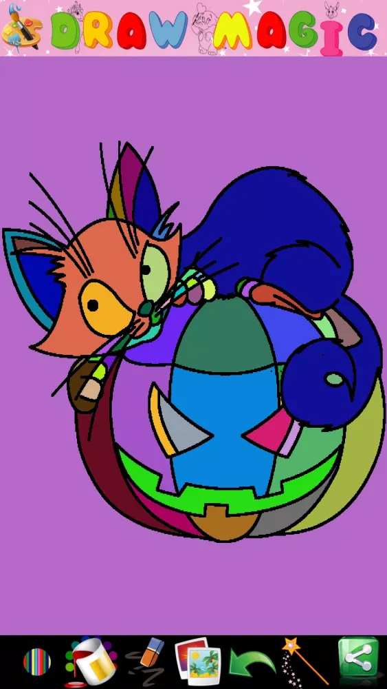 Capturas de tela do Coloring Pages