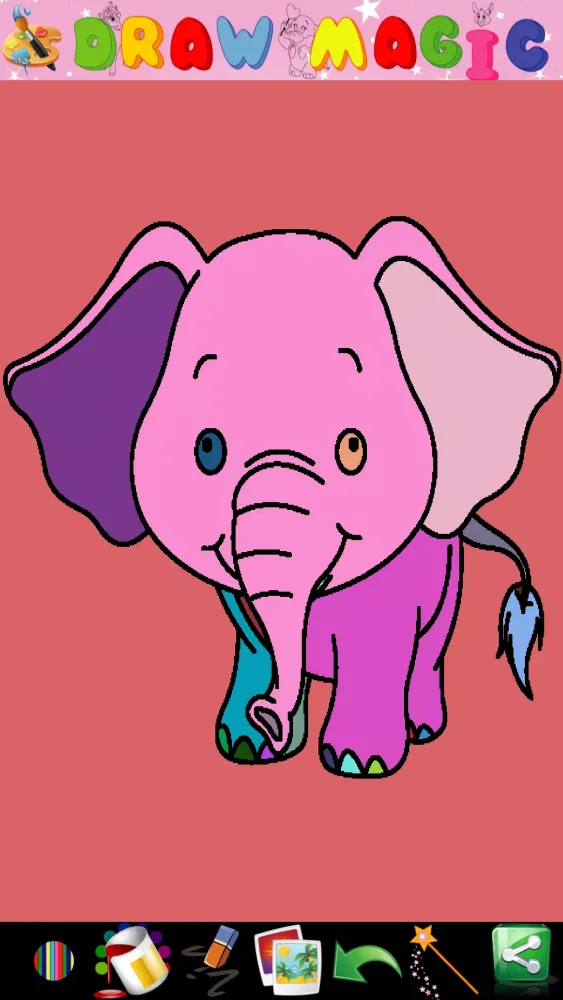 Capturas de tela do Coloring Pages