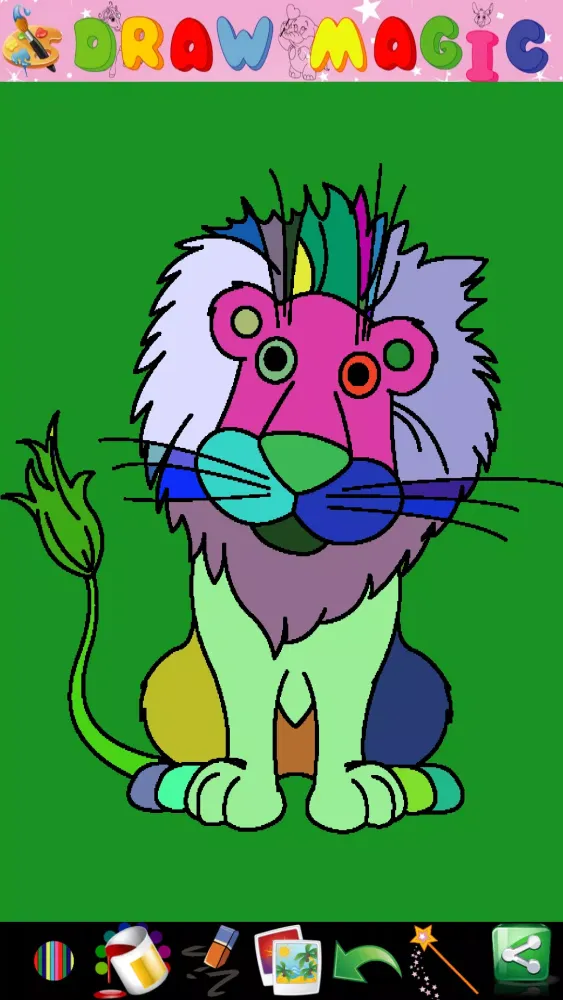 Capturas de tela do Coloring Pages