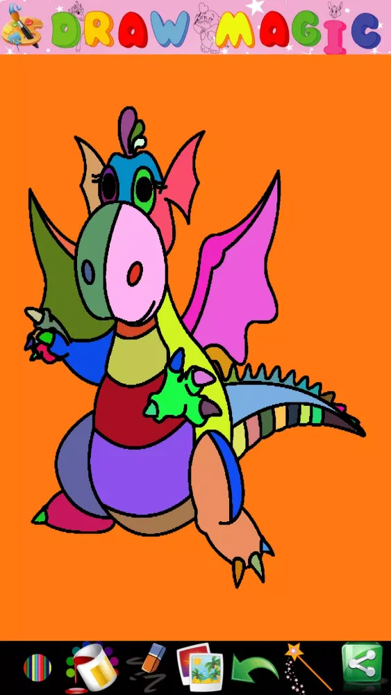 Capturas de tela do Coloring Pages