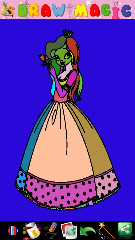 Capturas de tela do Coloring Pages
