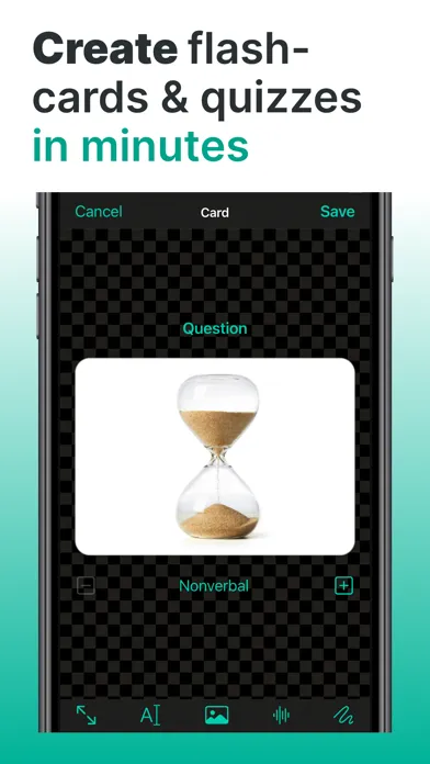 Screenshot di Everycards Flashcards Quizzes