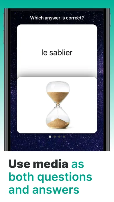 Screenshot di Everycards Flashcards Quizzes
