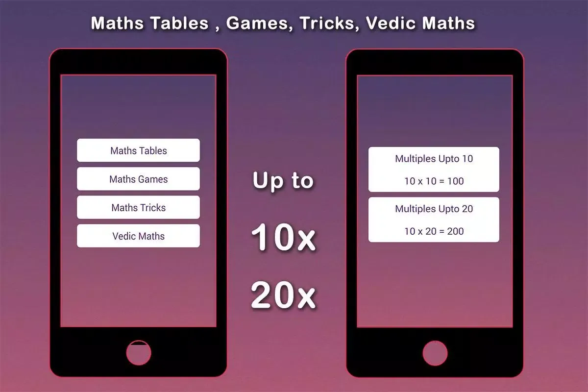 Capturas de pantalla de Maths Tables