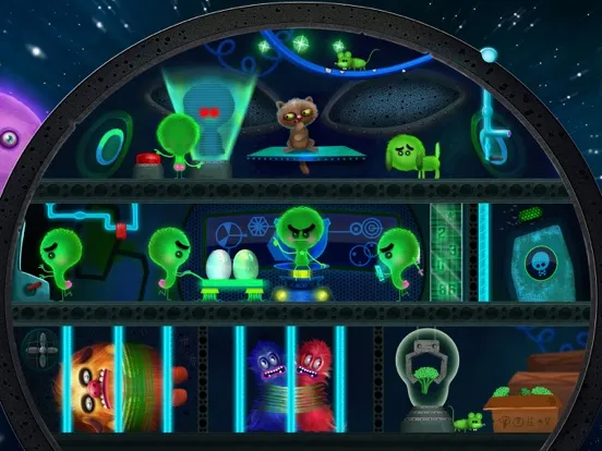 Tangkapan layar Snot & Fluff - A Space Adventure - LITE iPad 