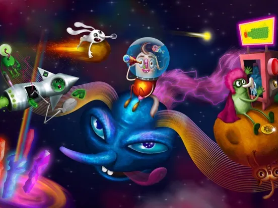 Tangkapan layar Snot & Fluff - A Space Adventure - LITE iPad 