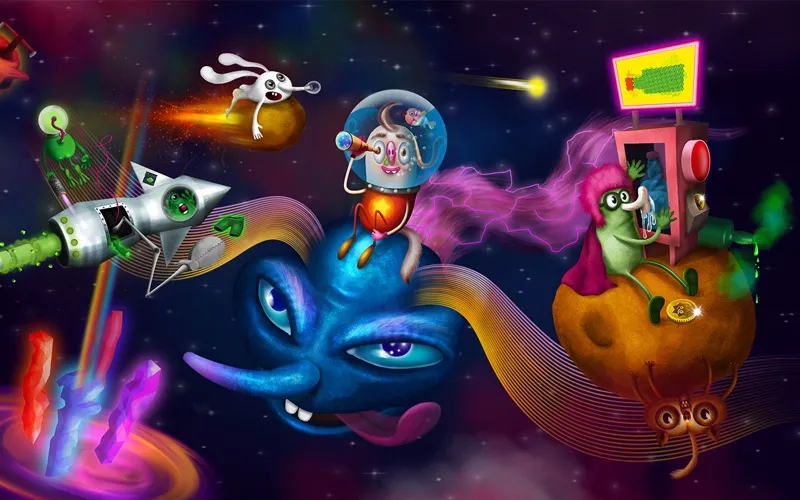 Snot & Fluff - A Space Adventure 스크린샷