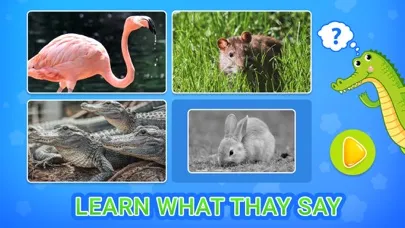 Capturas de tela do Animal Voices: Toddler Games
