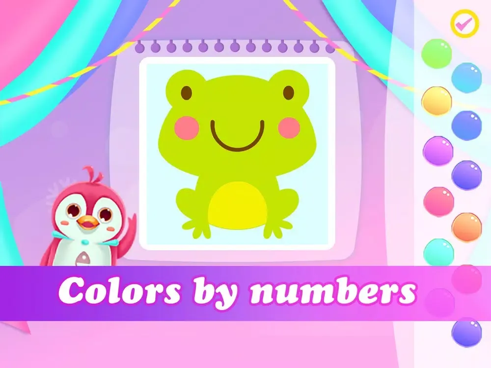 Ảnh chụp màn hình của Princess color book for Kids iPad 