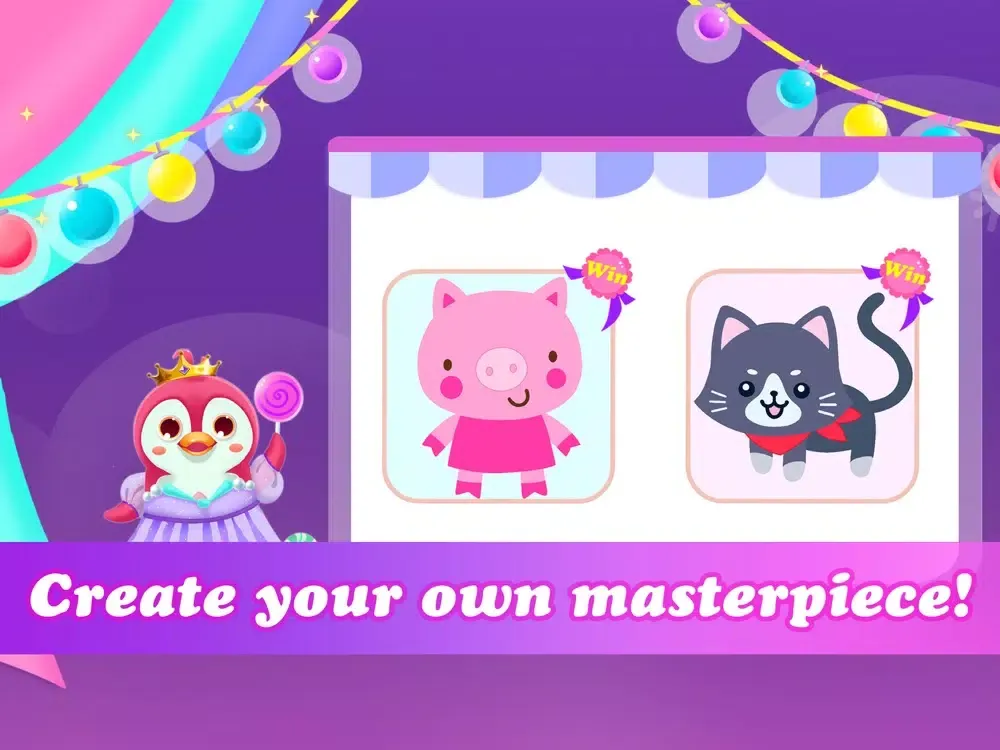 Ảnh chụp màn hình của Princess color book for Kids iPad 