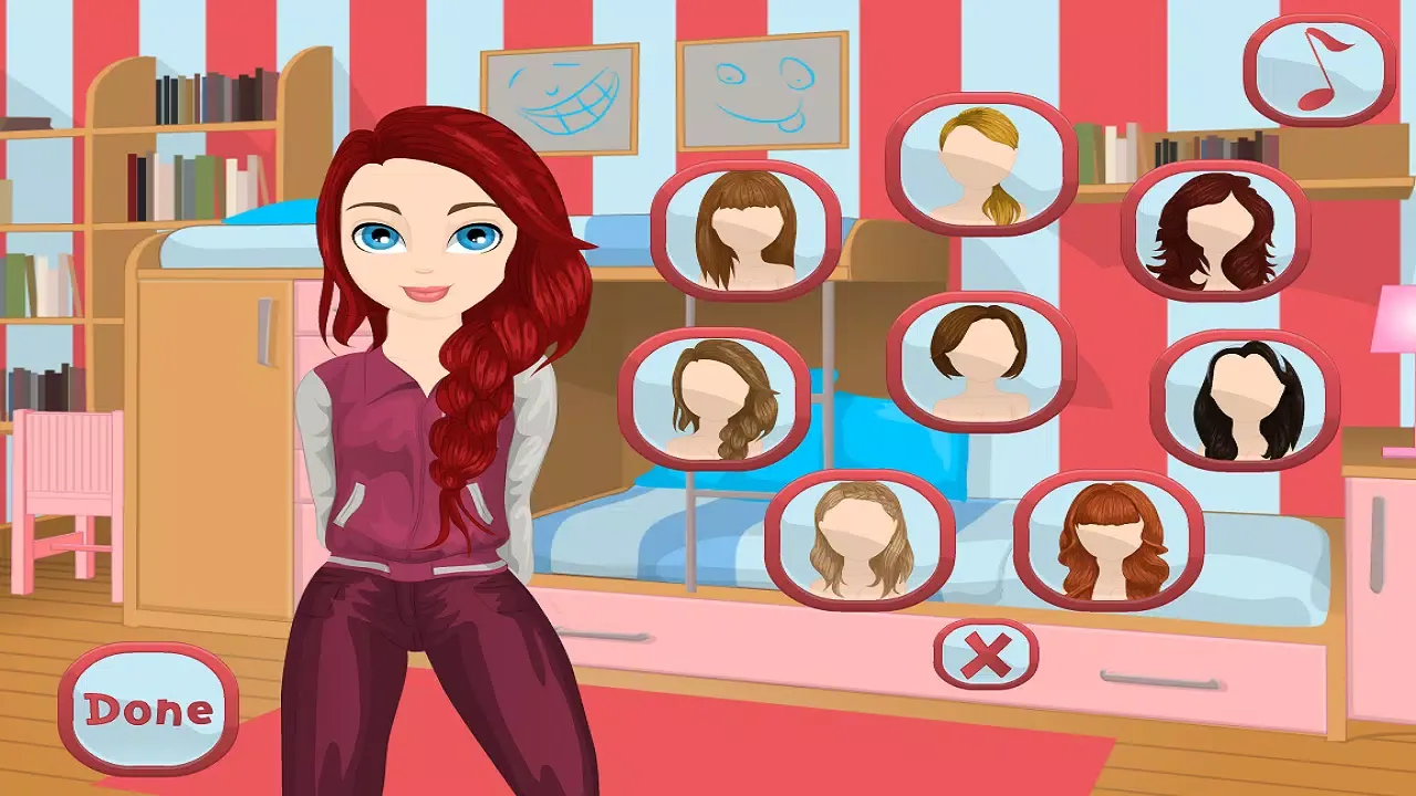 تصاویر Beauty makeup games - parlour