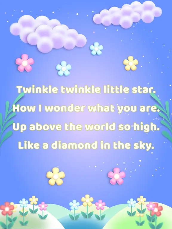 Kids Poem Rhymes iPad  Ekran Görüntüleri
