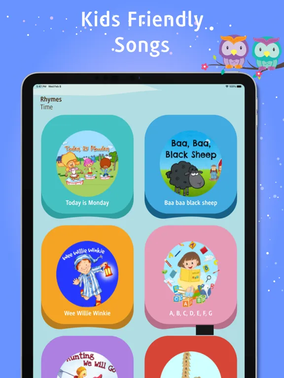 Kids Poem Rhymes iPad  Ekran Görüntüleri
