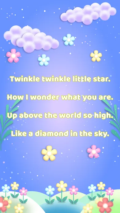 Kids Poem Rhymes Ekran Görüntüleri