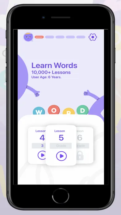 Capturas de tela do Words Quiz : Learn English ABC