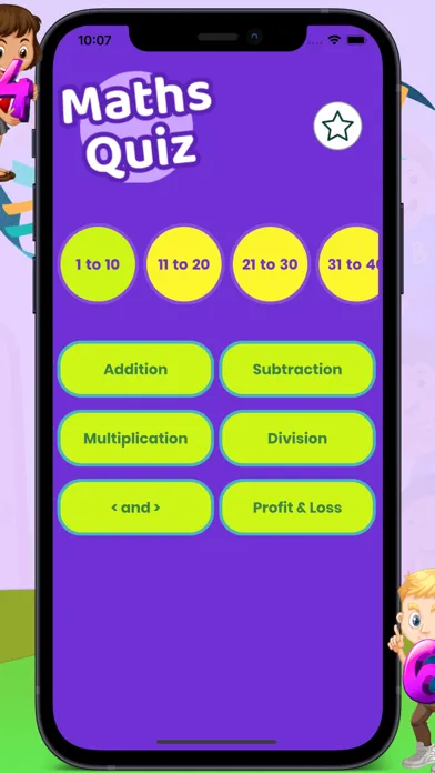 Tangkapan layar Kids True False Maths