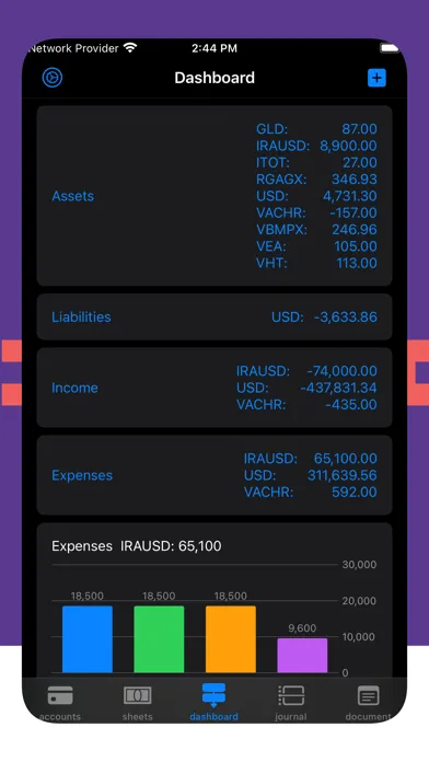 BeanWise - Beancount Screenshots