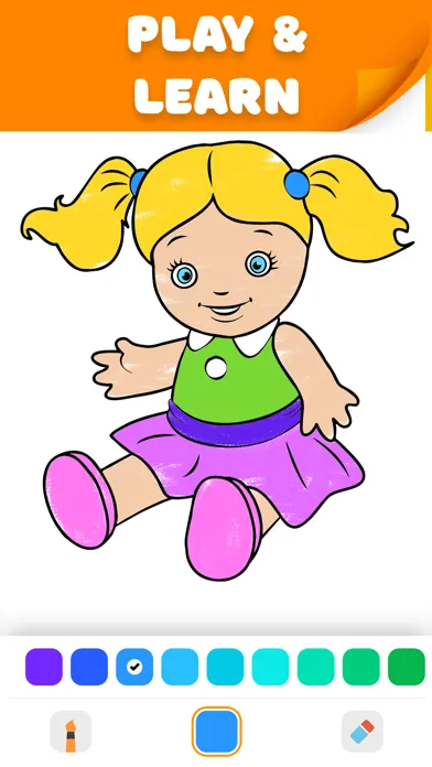 Скриншоты Kids Coloring: Toddler Game