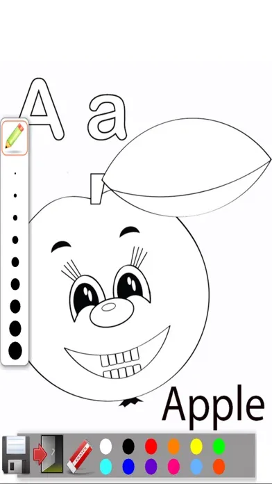 儿童填色及绘画 سکرین شاٹس