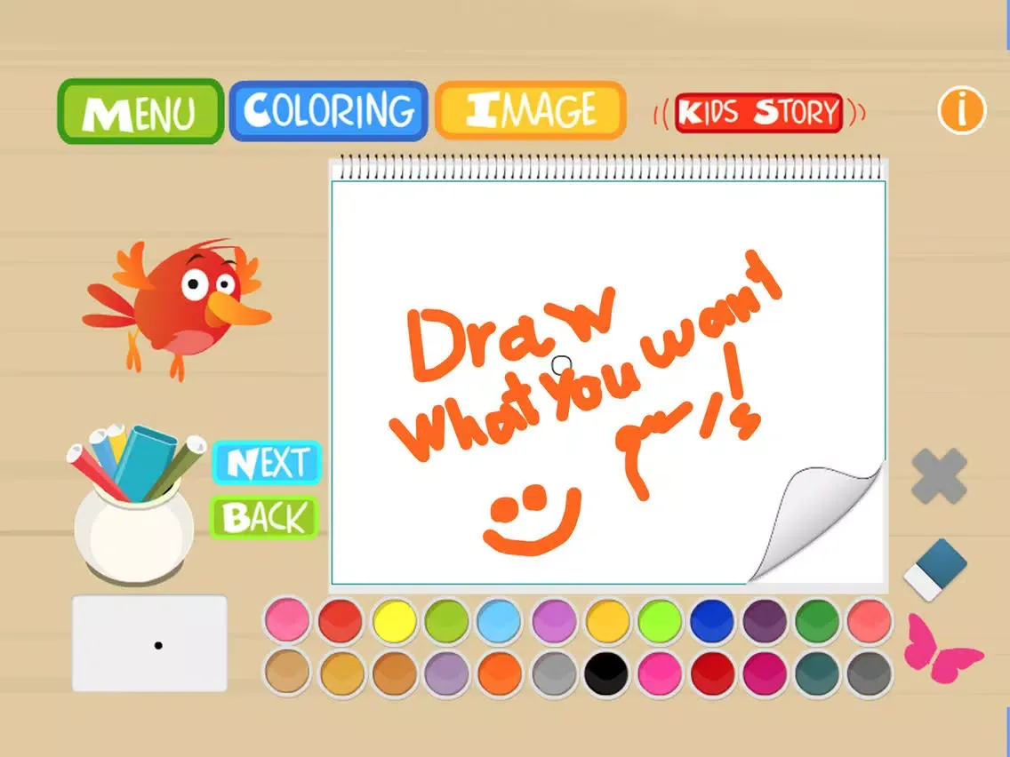 Tangkapan layar Kids Art Club Sesame Coloring Painting Book Studio iPad 