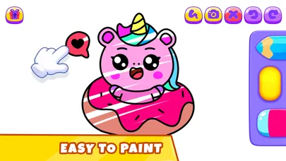 Tangkapan skrin Colouring & Drawing for Girls