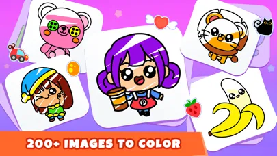 Tangkapan skrin Colouring & Drawing for Girls