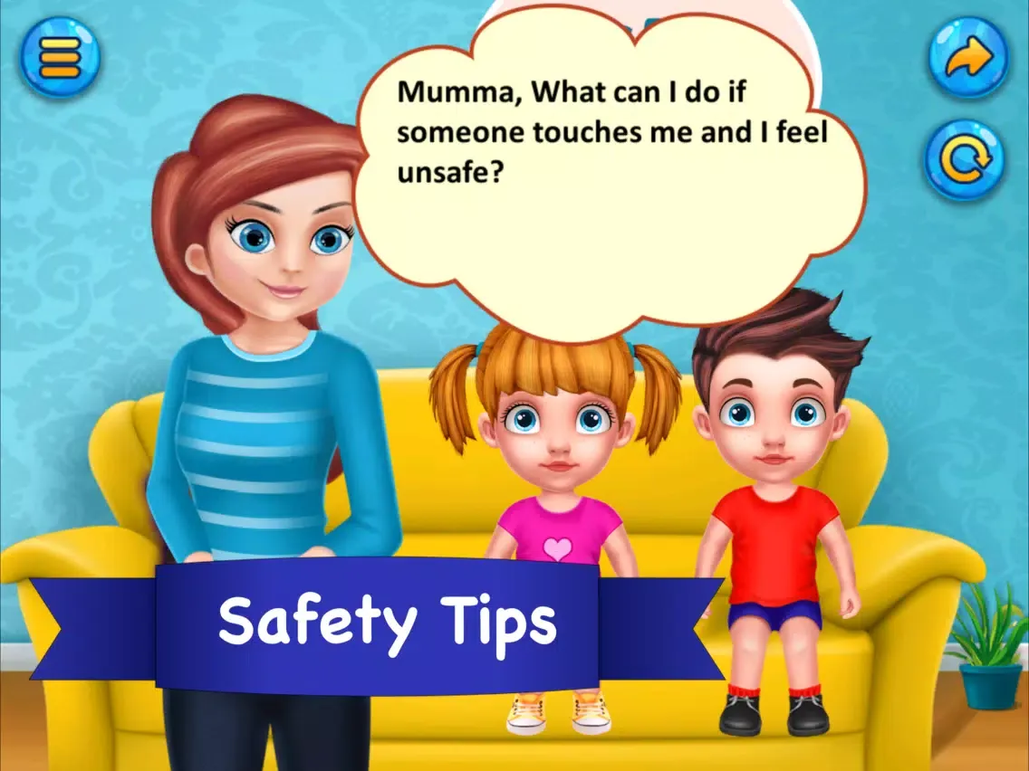 Child Safety - Body Part Guide iPad  Screenshots