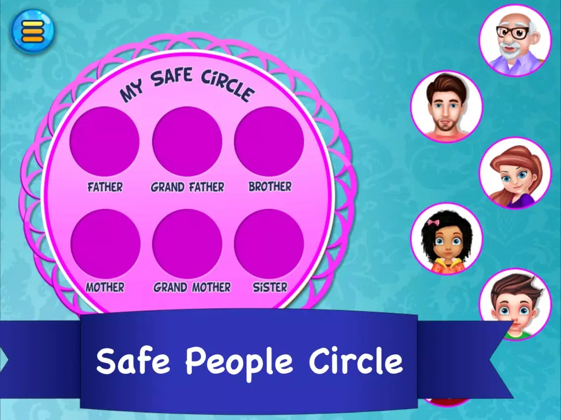 Child Safety - Body Part Guide iPad  Screenshots