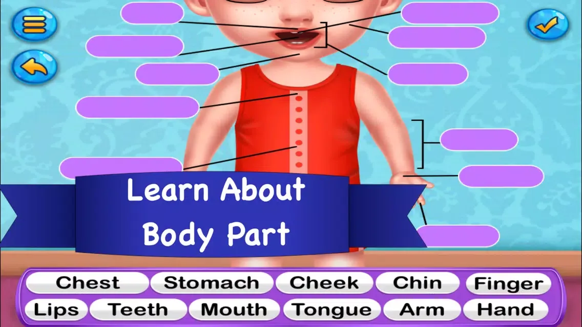 Child Safety - Body Part Guide Screenshots