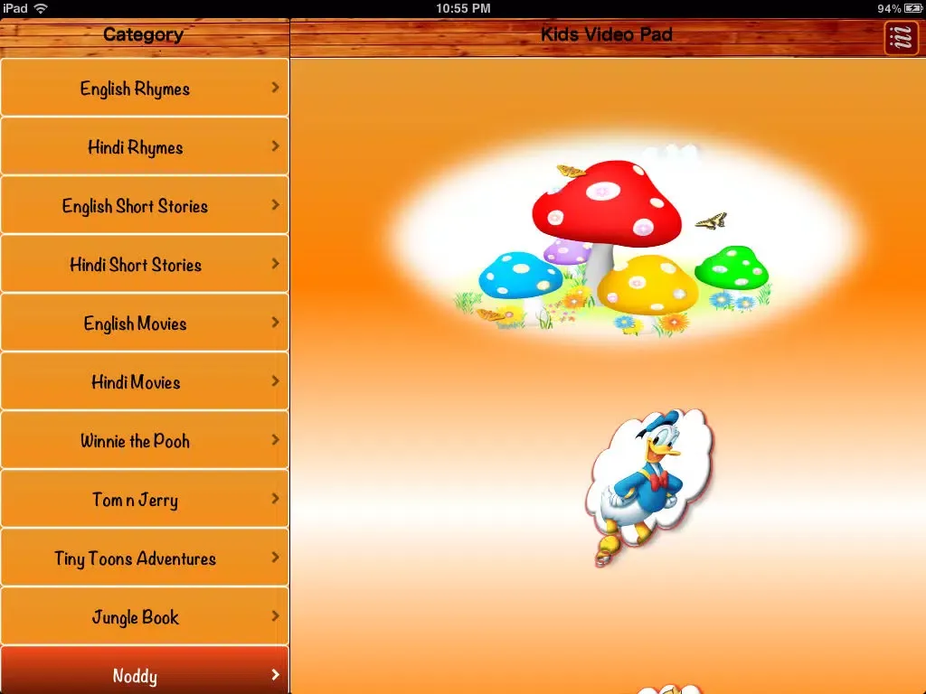 Kids Video Pad iPad 应用截图