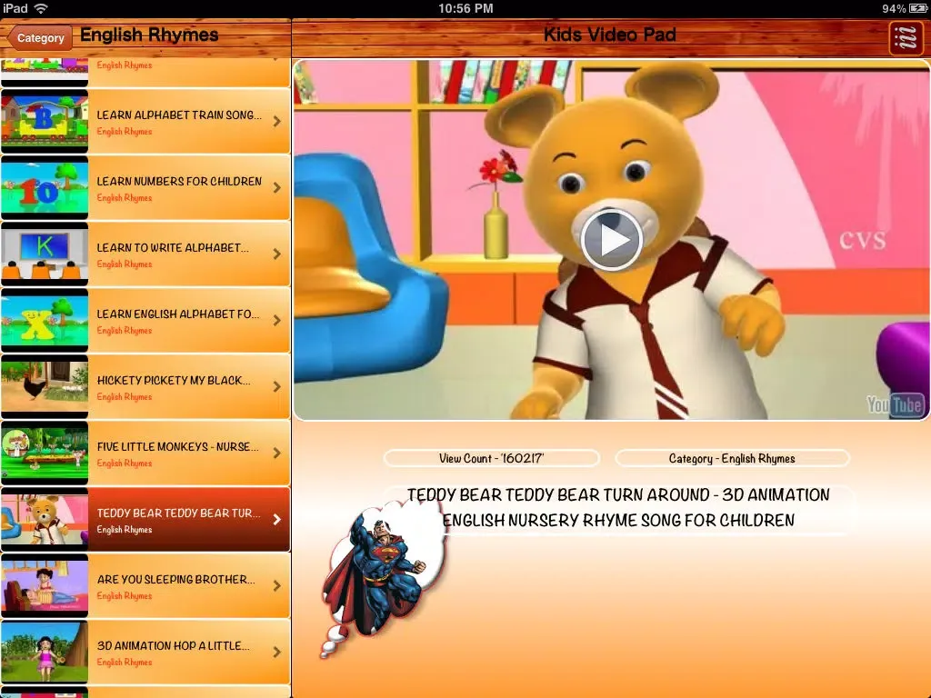 Kids Video Pad iPad 应用截图