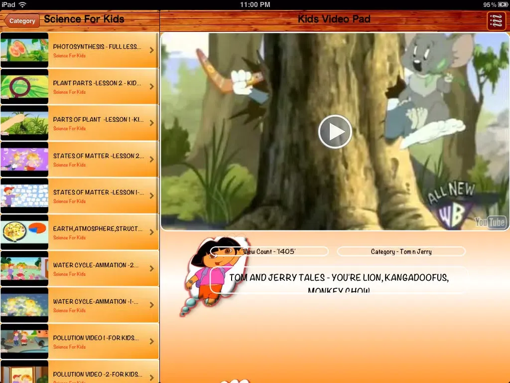 Kids Video Pad iPad 应用截图