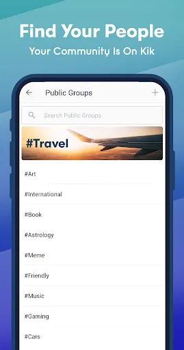 Kik — Messaging & Chat App應用截圖